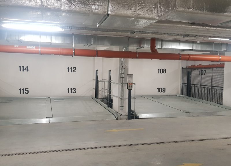 Platformowy system parkingowy De-Park typu De-37