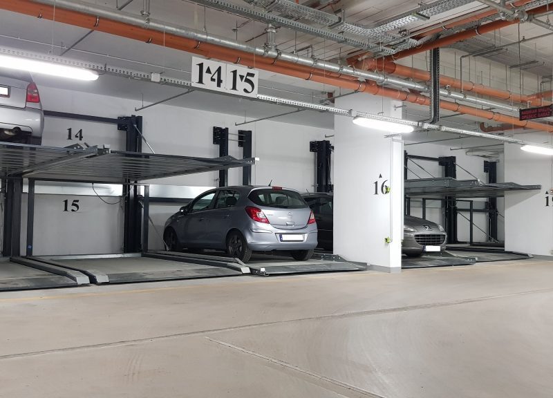 Parking w systemie półautomatycznym De-61 i De-63