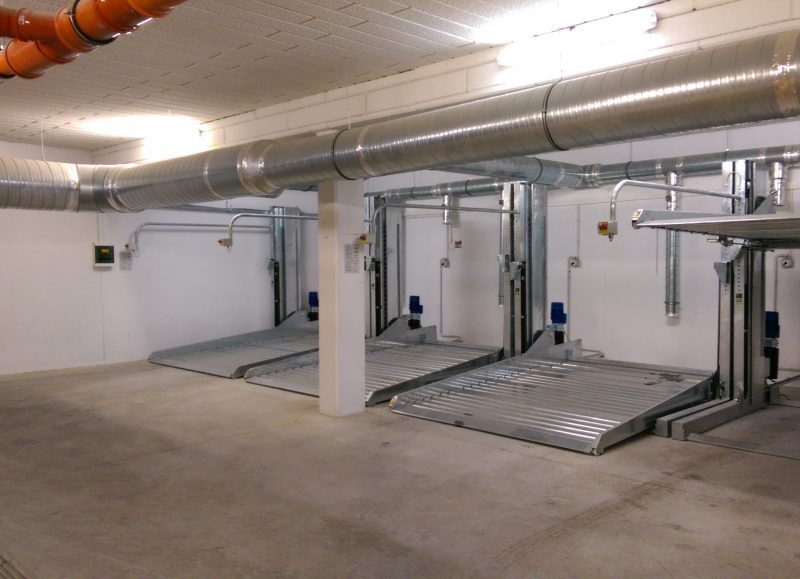 Parking podziemny w systemie NKPXL