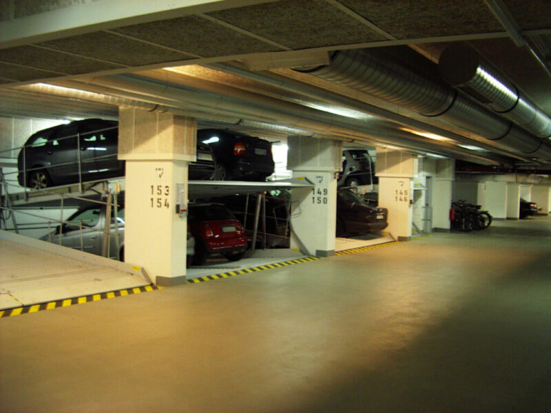 Parking podziemny w systemie Kipparker N3302