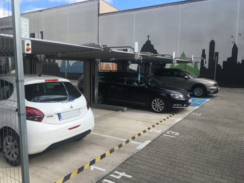 Parking zewnętrzny w systemie NKPXL