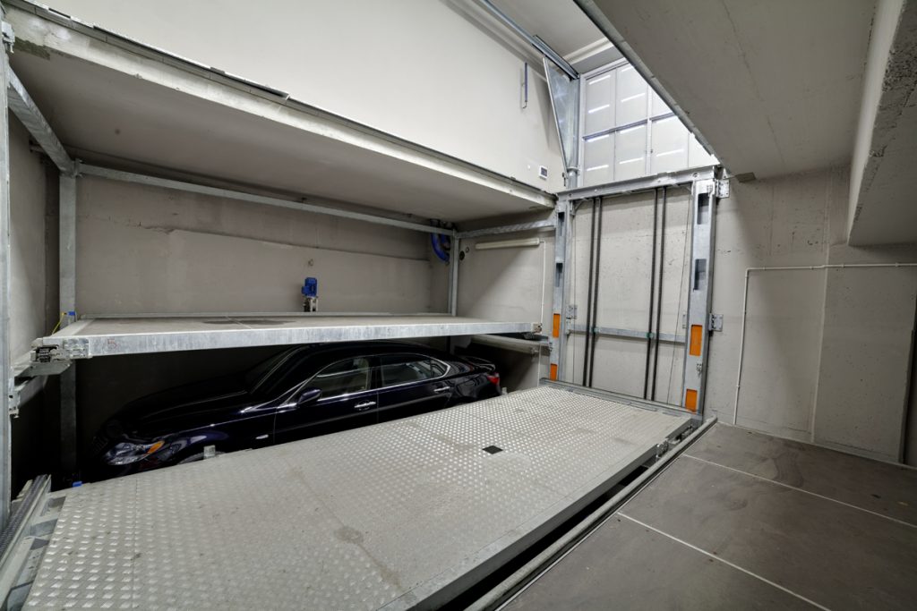 Parking automatyczny systemu Automatic Tarnsverseparker