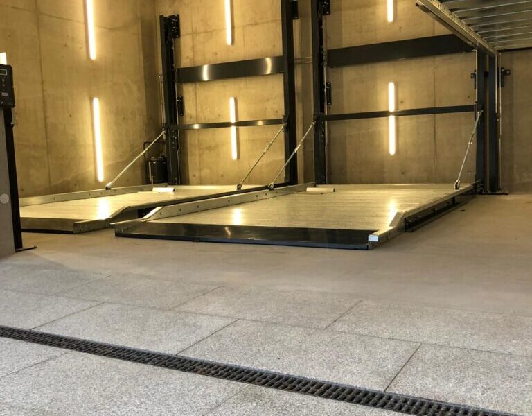 Platformowy system parkingowy De-Park typu De-40