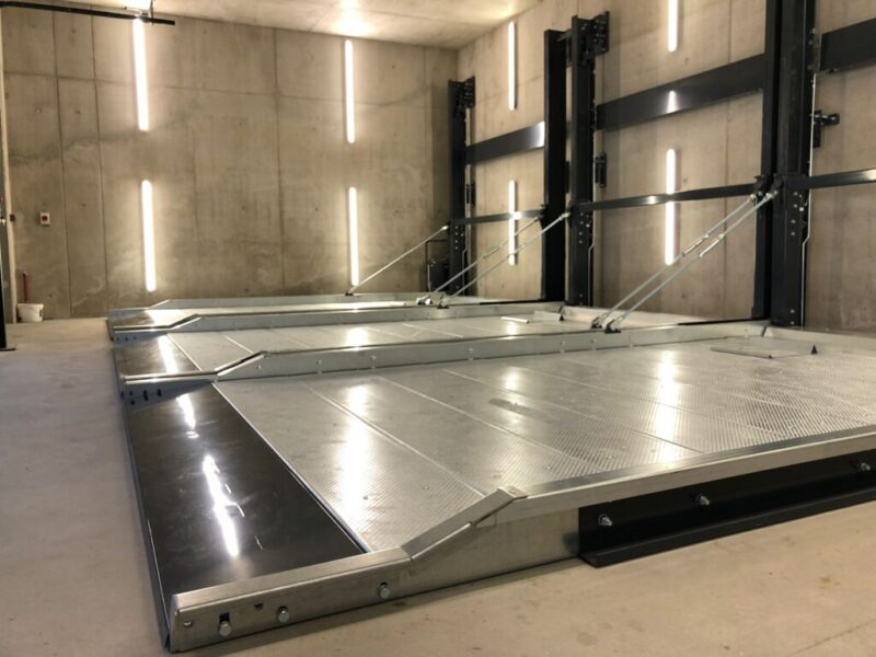 Platformowy system parkingowy De-Park typu De-40