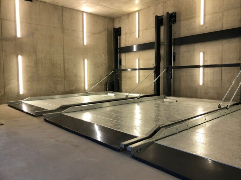 Platformowy system parkingowy De-Park typu De-40
