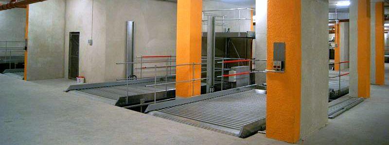 Parking podziemny w systemie Liftparker N4402