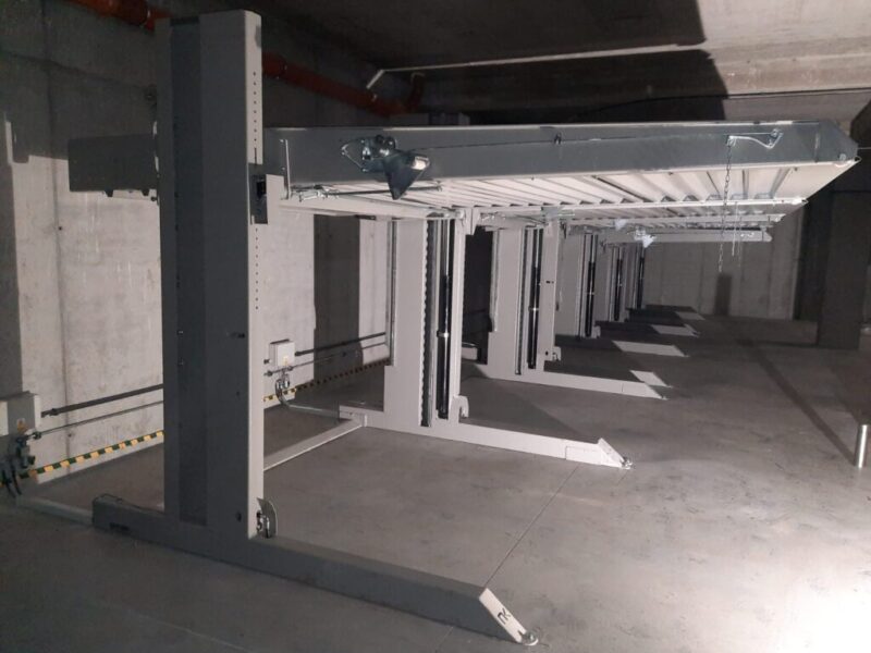 Parking podziemny z zastosowaniem platform NKPXL