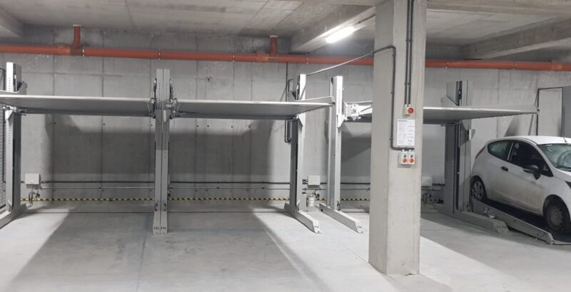 Parking podziemny z zastosowaniem platform NKPXL