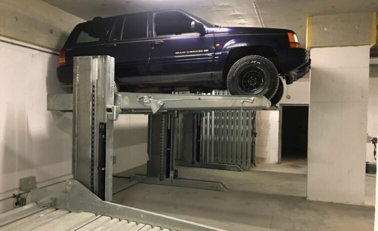 Parking podziemny z zastosowaniem platform NKPXL