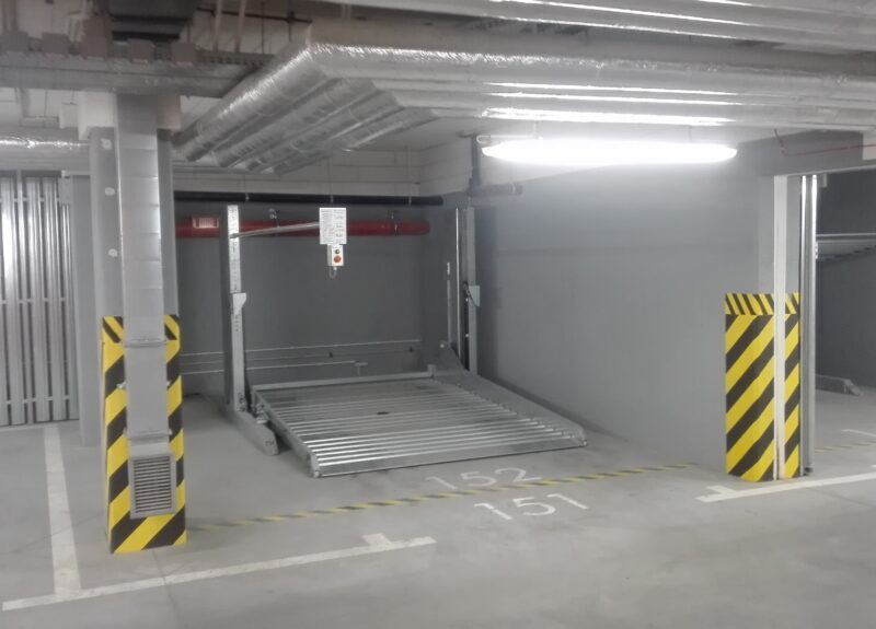 Parking podziemny z zastosowaniem platform NKPXL