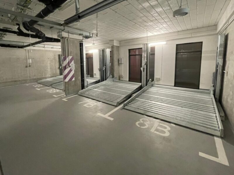 Parking podziemny z zastosowaniem platform NKPXL