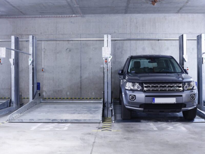 Parking podziemny z zastosowaniem platform NKPXL