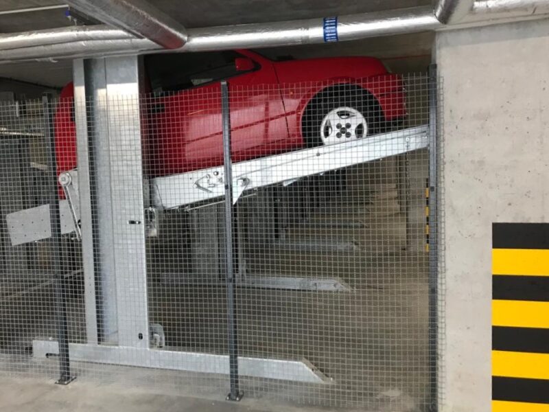 Parking podziemny z zastosowaniem platform NKPXL